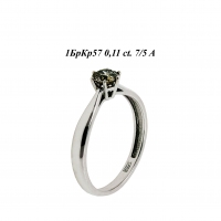 Кольцо из белого золота с бриллиантами 04245_0572     